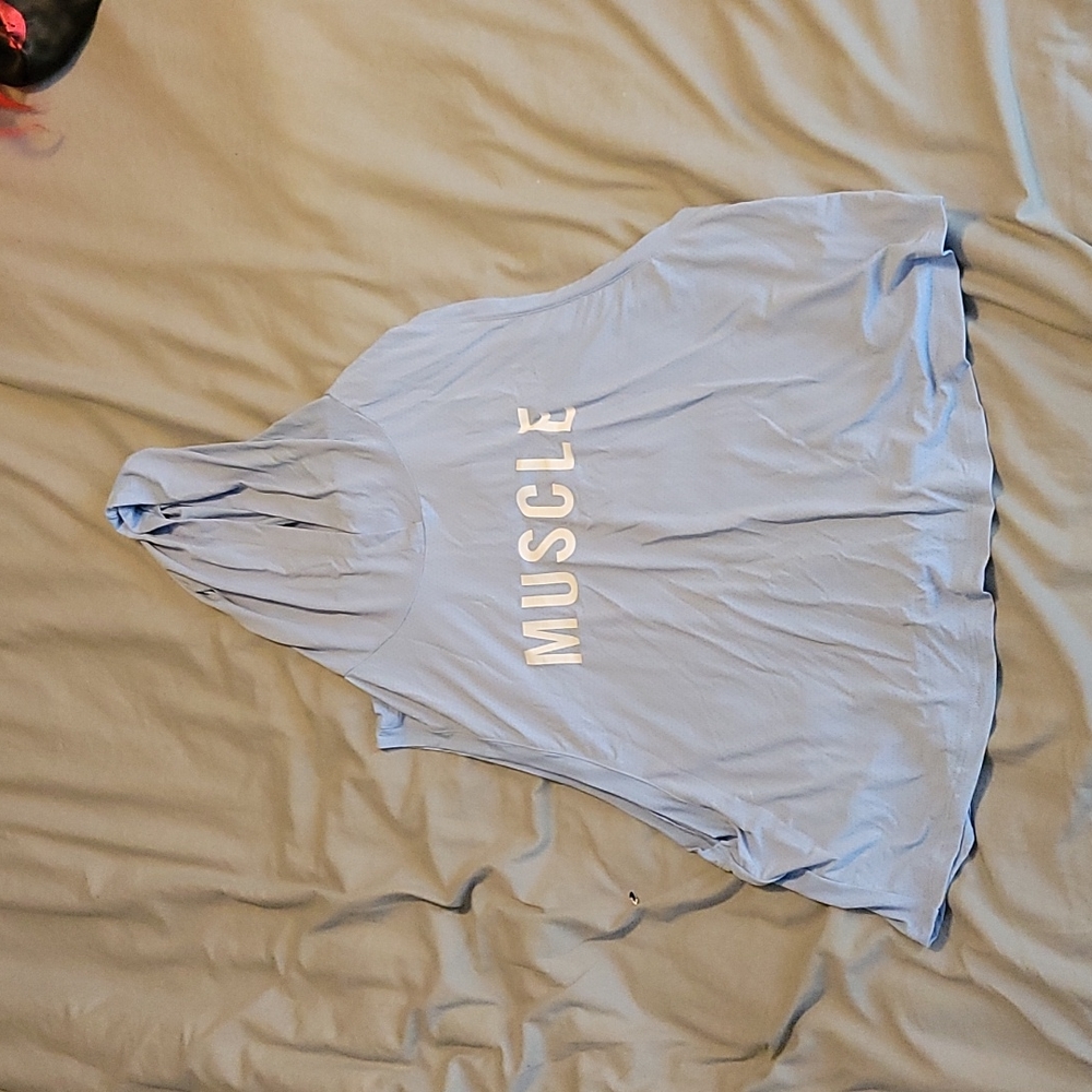 NWOT Barbella hooded tank